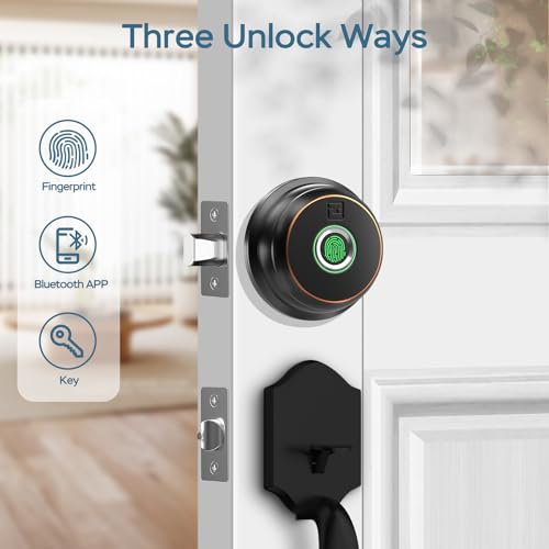 Smart Fingerprint Deadbolt for Front Door
