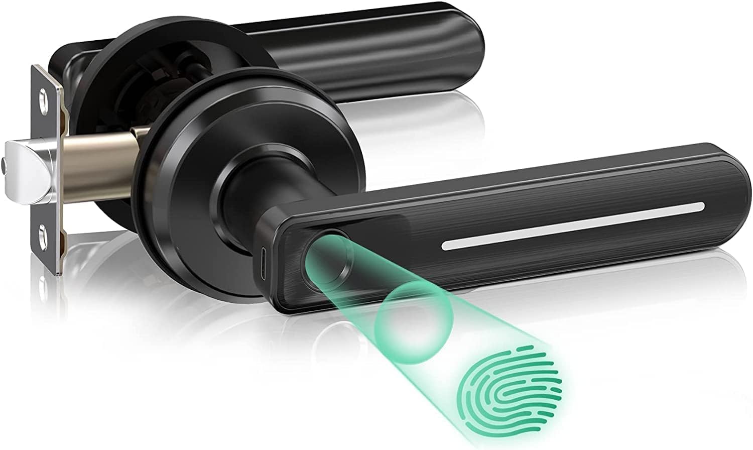 GeekTale Fingerprint Door Lock: Keyless Entry for Bedccoli, Office, Apartments, Hotels
